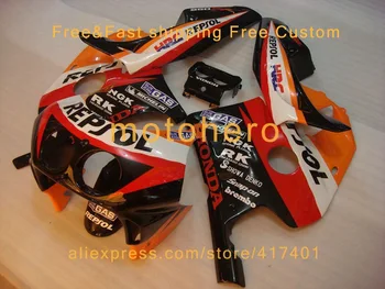 

REPSOL Cheap Body kit For Honda 1990-1994 CBR250RR MC22 NC22 CBR22 250R Fairing Kits Injection molding