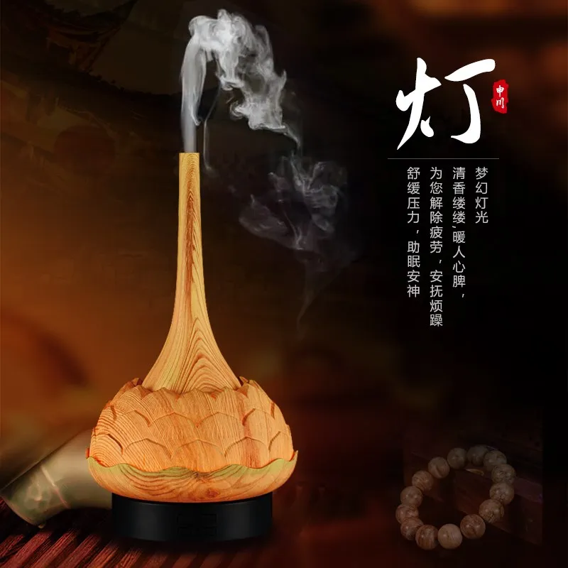 

Ultrasound Aromatherapy machine air humidifier Aroma lamps Home Essential oil diffuser humidifier