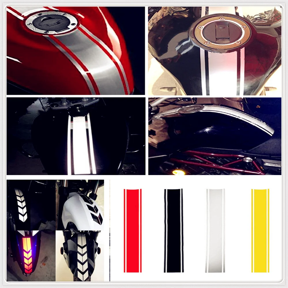 

Motorcycle Reflective Sticker Fuel Oil Tank Pad Decal Decor Protector FOR Ducati Panigale 1199 S TRicoloR 1299 R 899 959 SS1000