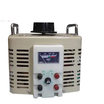 

3KVA Voltage regulator household single phase variac 0-250v voltage converter power converter voltage transformer 220V