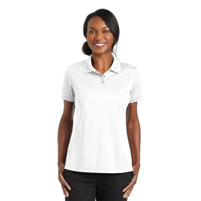 Cornerstone CS422 Ladies Micropique Gripper Polo White - 4XL