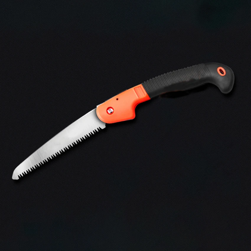 7 Inches Portable Foldable Knife Trimming Saw Folding Multifunctional Pruning Garden Decoration Curved Handle Tool Hacksaw | Инструменты