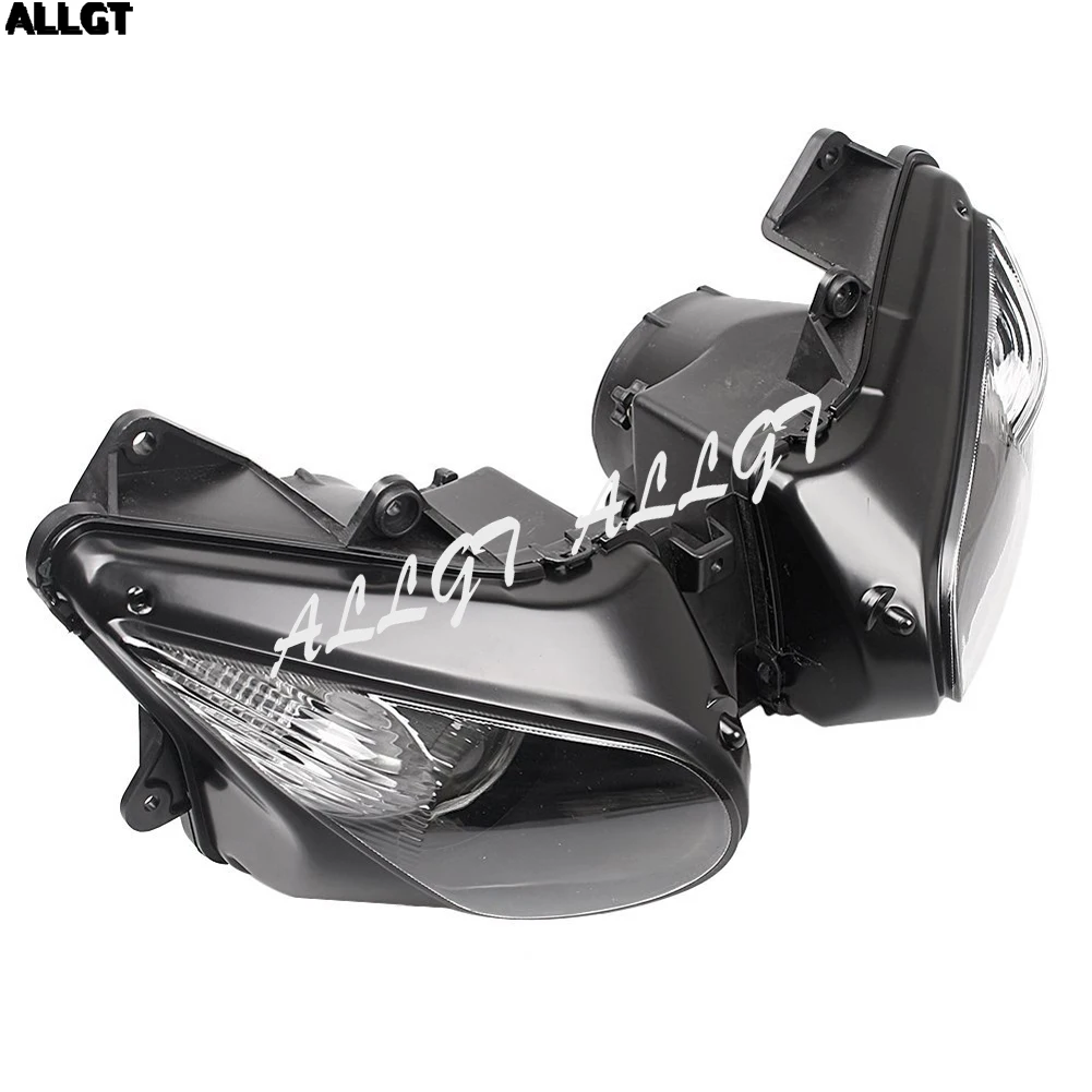 ALLGT передние фары фара в сборке для KAWASAKI ZX10R 06 07 2006 2007 прозрачный