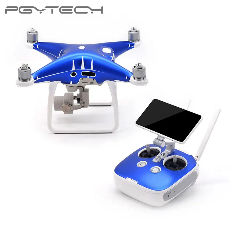 PGYTECH DJI Phantom 4 PRO водонепроницаемый стикер ПВХ корпус + пульт дистанционного
