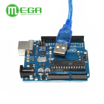 

10 set x development Board Compatible wth UNO R3 MEGA328P ATMEGA16U2 + USB Cable