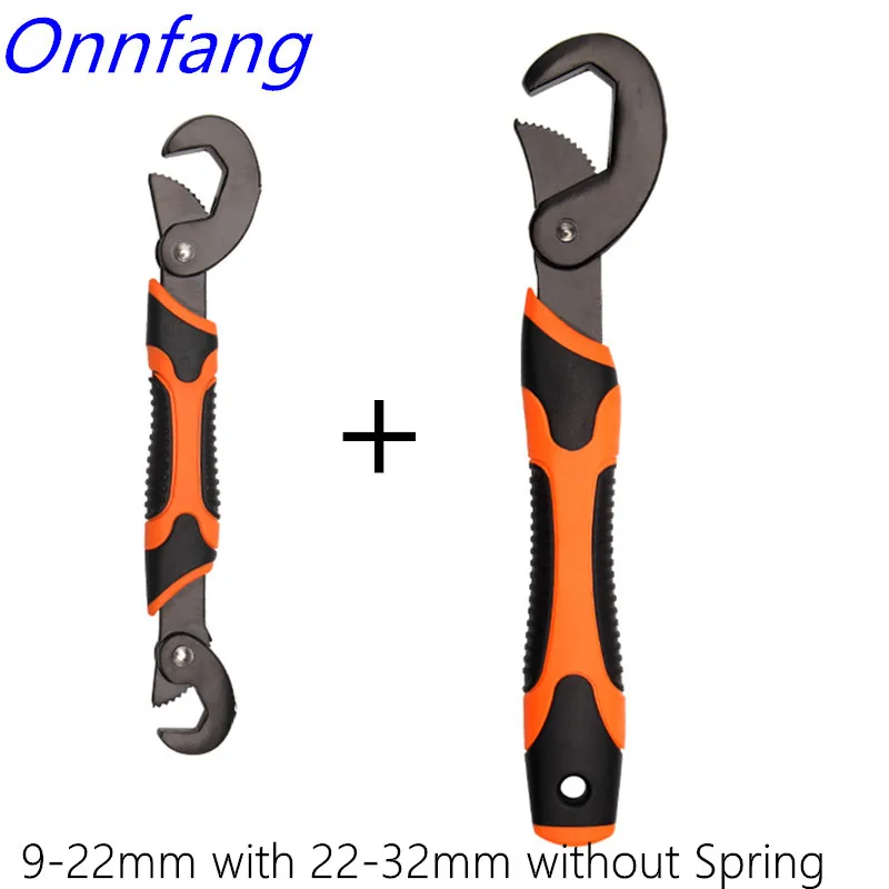 

Universal Magic Wrench Adjustable Grip Wrench set Multi-Function 9-22mm/23-32mm ratchet wrench Spanner hand tools 1 set