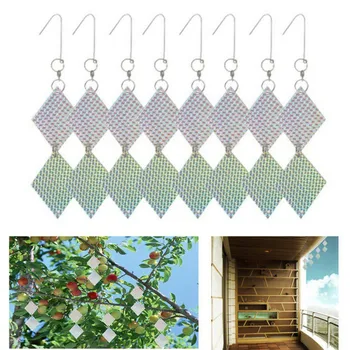 

8Pcs Anti Bird Repellent 90M/45M Tape Repellent Pigeons Repeller Ribbon Repellent for Pest Control