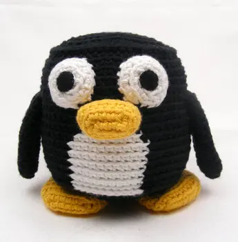 

Crochet Penguin Cube Penguin