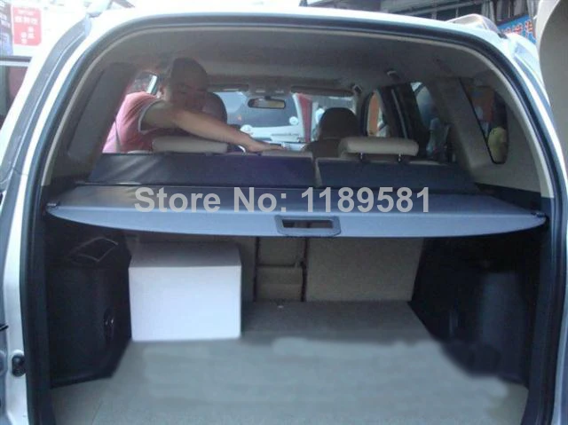 Для TOYOTA RAV4 2009 2010 2011 2012 Алюминиевый сплав и ткань задний грузовой экран крышка багажника экран