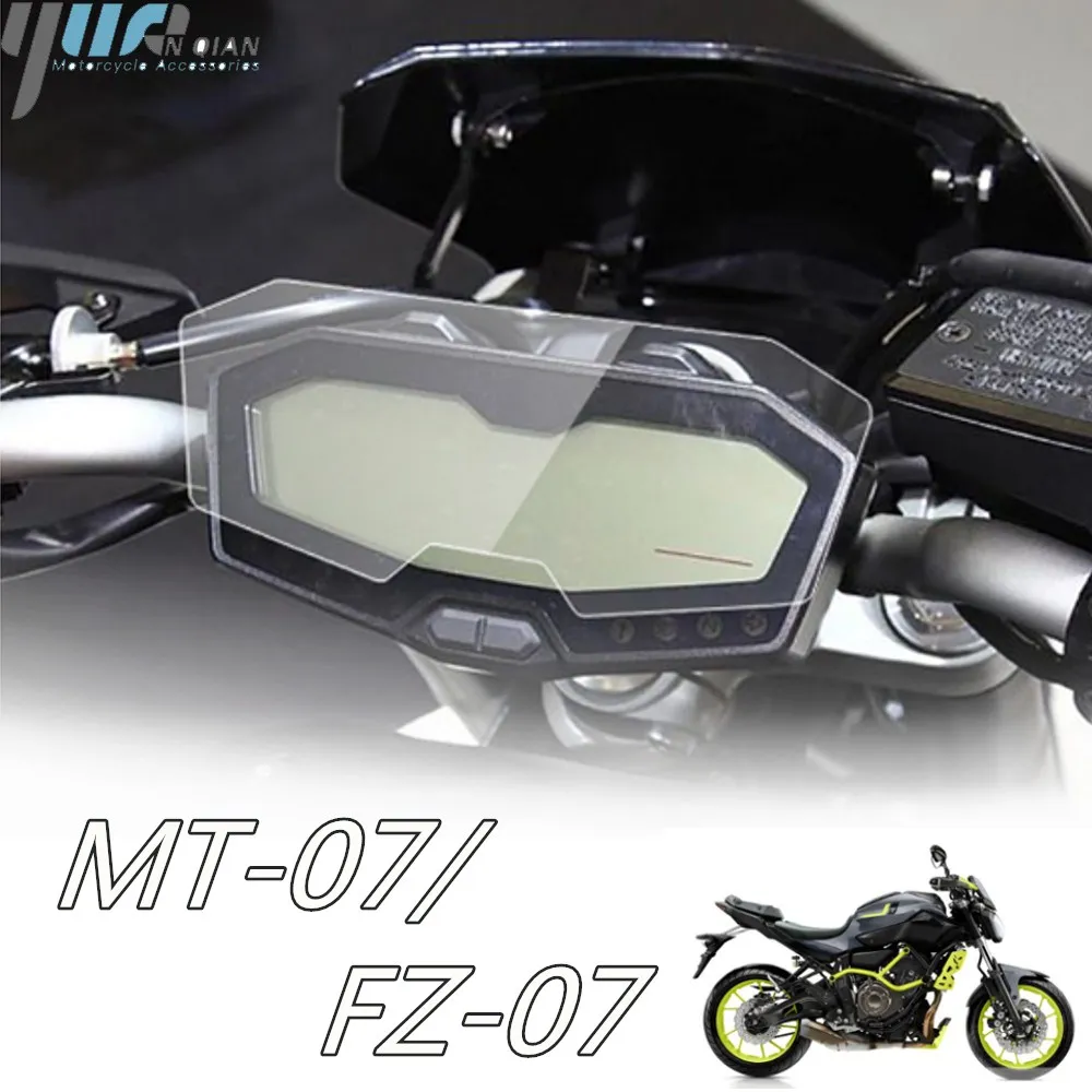 

Motorcycle Accessories Dashboard Cluster Scratch Protection Film Screen Protector For Yamaha MT-07 FZ-07 2014 2015 2016 2017