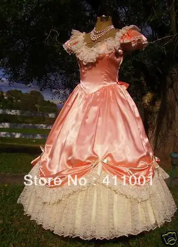 Lace Gothic HalloweenCostumes Victorian/Medieval Dress Southern Belle Princess BALLGOWN Marie Antoinette DRESS S-3XL4XL-6XL |