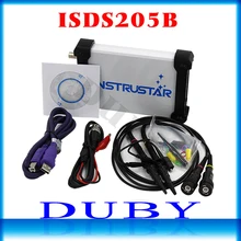 ISDS205B 5 в 1 Многофункциональный ПК на основе USB цифровой осциллограф/анализатор спектра/DDS/развертки/регистратор данных 20 м 48 мс/с