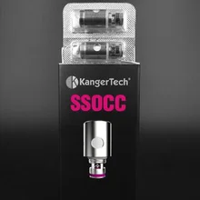 100 pcsOriginal kanger ssocc катушки 0.2ohm 0.5ohm 1.2ohm 1.5ohm сменные распылитель катушки для kanger субтанка распылитель core