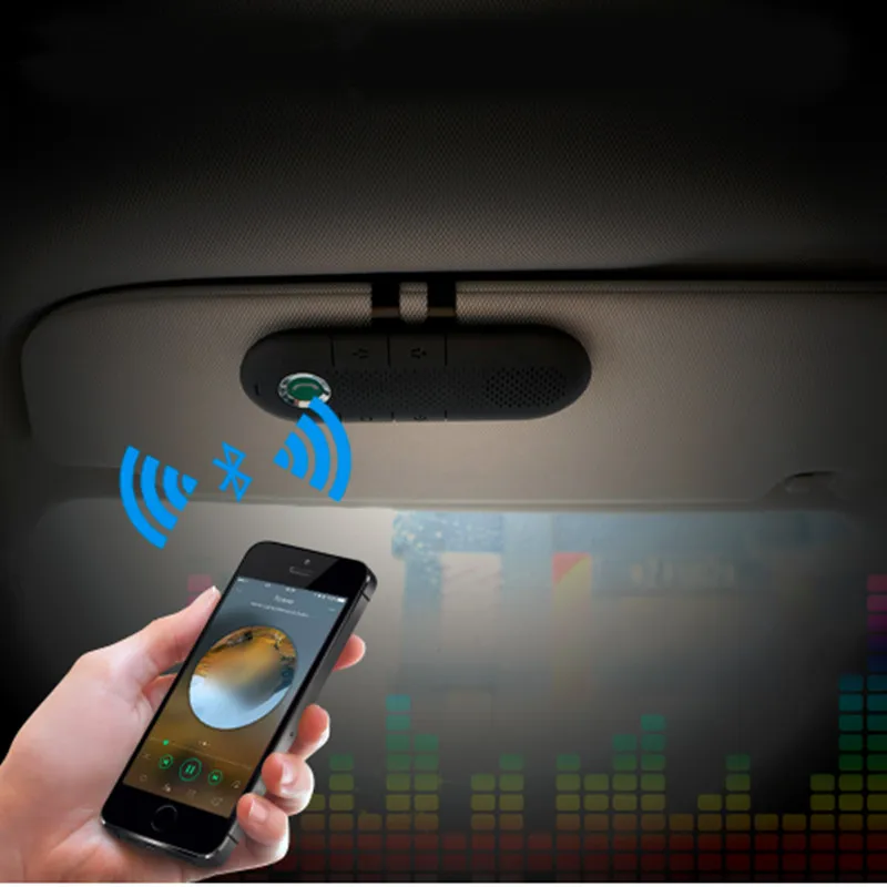 IDEAUDIO Wireless Bluetooth Car Kit Speakerphone Handsfree Sunvisor In