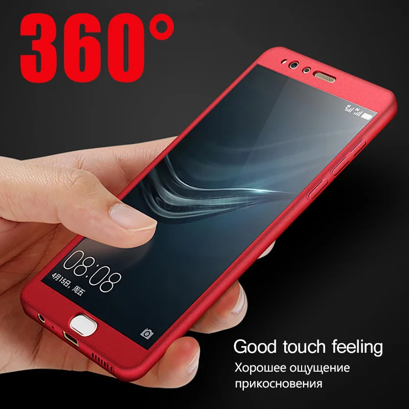 

FlanaGan Luxury 360 Full Cover Phone Case For Huawei P9 P10 Lite Plus P20 Anti-knock Cover For Huawei P20 Mate 10 Pro Lite Case