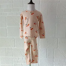 BOBOZONE/ г.; футболка с вишенками и леггинсы для детей; комплекты для мальчиков и девочек