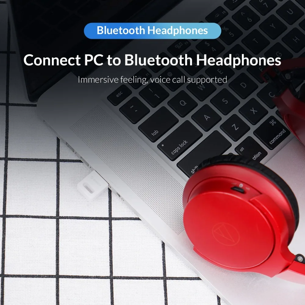 ORICO Mini Wireless USB Bluetooth 4.0 Adapter For Windows XP Vista 7/8/10 Connect PC to Bluetooth Speaker Headphone Mouse 4