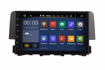 

9"4G LTE Android 8.0 ! octa core car multimedia DVD player Radio GPS FOR HONDA CIVIC 2016 2017 2018 WIFI 3G OBD 4G DVR BT MAPS