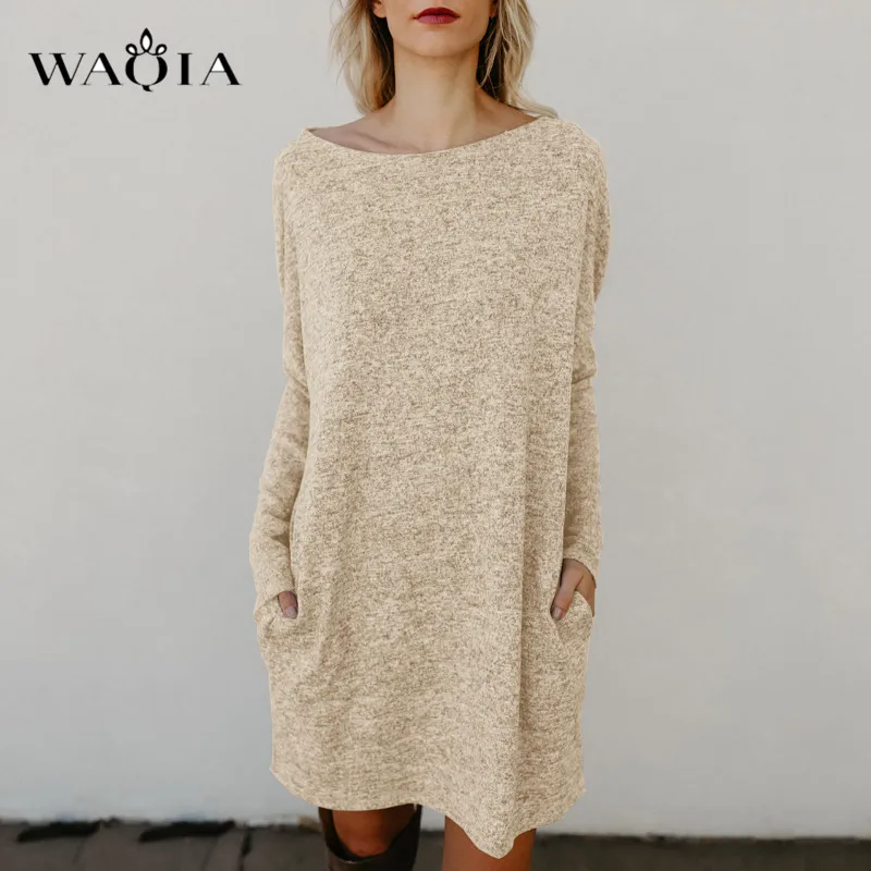 loose knit sweater dress