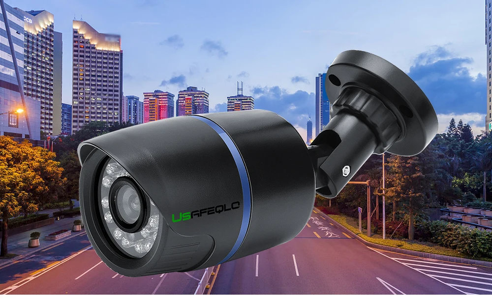 AHD камера 1080P 2MP CCTV Bullet пластиковая уличная Водонепроницаемая камера безопасности камера наблюдения ночного видения 1080P 2.0MP AHD камера