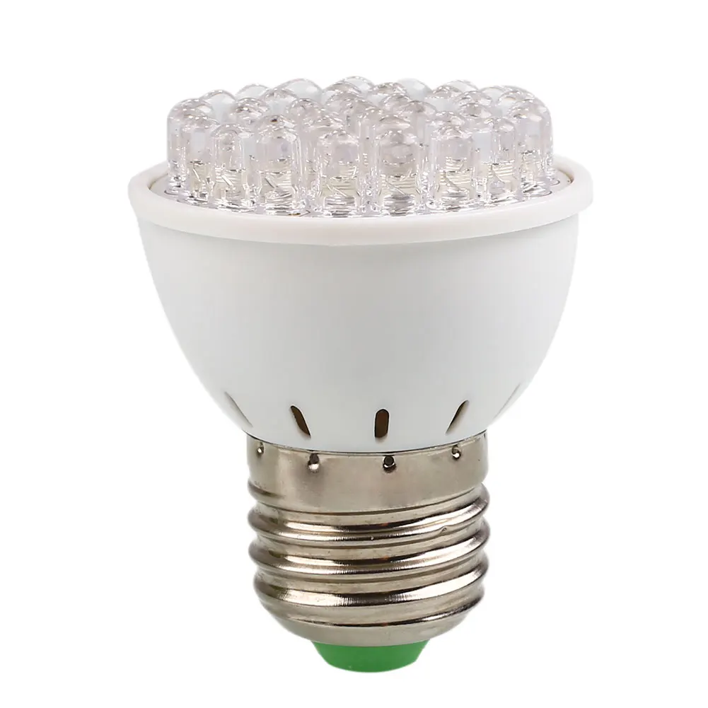 

220V 38LED Plastic Ultra Bright UV Ultraviolet Purple Light Lamp Bulb Bedroom