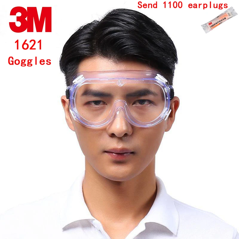 3M 1621 work safety glasses Genuine security 3M protect glasses Anti