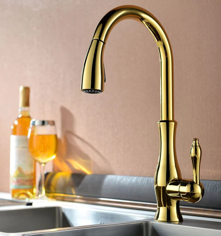  Black Kitchen Tap Cozinha Hot and Cold Kitchen Sink Faucet 360 Degree Swivle Spout Single Handle Ki - 32931595191