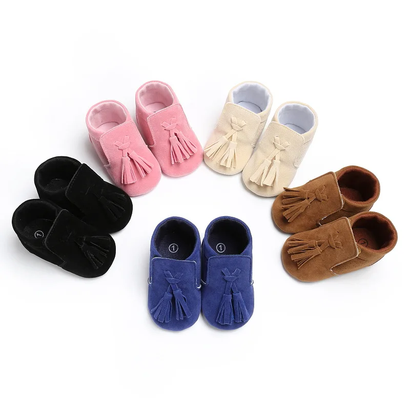 Fashion Toddler Newborn Baby Girl Crib Shoes Flower Soft Sole