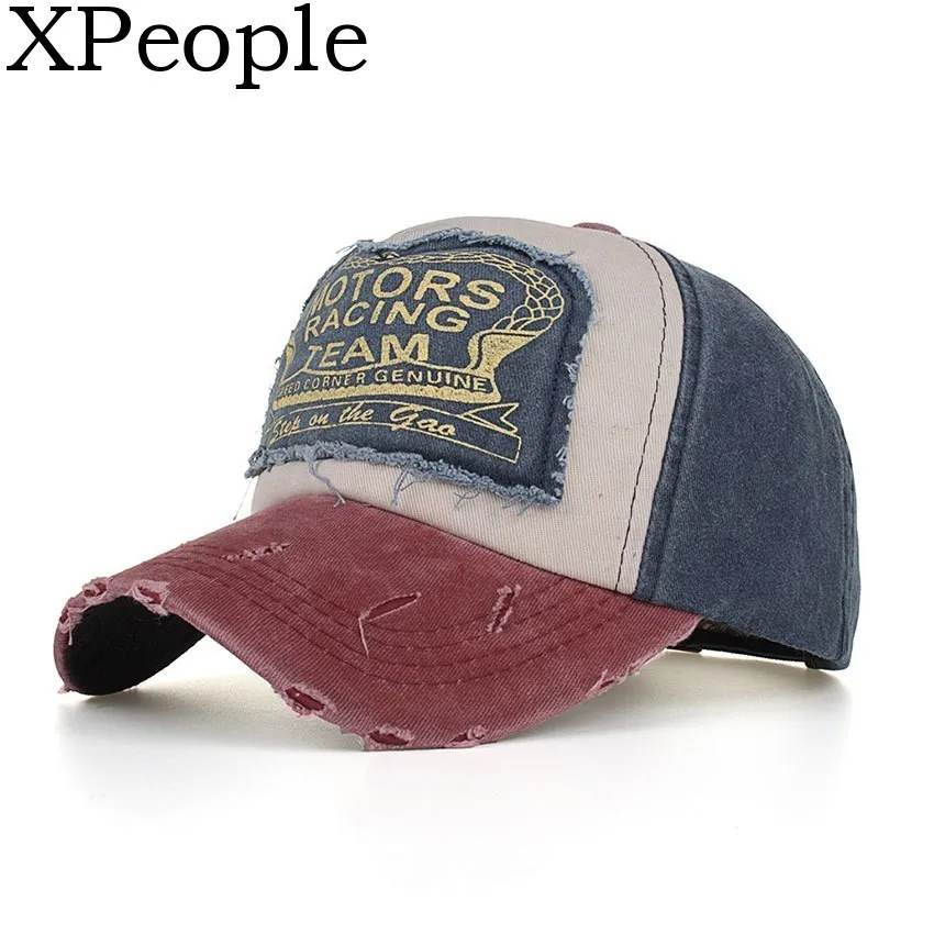 

XPeople Drop shipping Cotton Cap Baseball Cap Snapback Hat Hip Hop Fitted Cap Hats For Men Women Grinding Multicolor