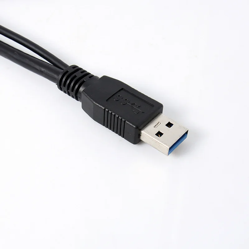 1pc Profesional HDD USB High Quality Black HDD 50cm USB 3.0 A Male To Micro B Y Cable For Mobile Hard Drive Mayitr