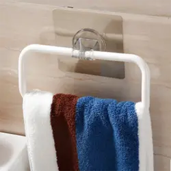 Домашний держатель на присоске, настенная вешалка, Прочная полка для ванной, вешалка для полотенец для шарфов, органайзер для ванной