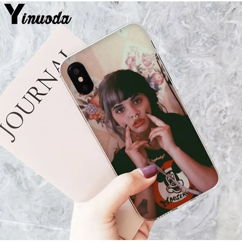 Yinuoda Melanie Martinez Cry baby мягкий силиконовый черный чехол для телефона для iPhone 5 5Sx 6 7 7plus 8 8Plus X XS MAX XR