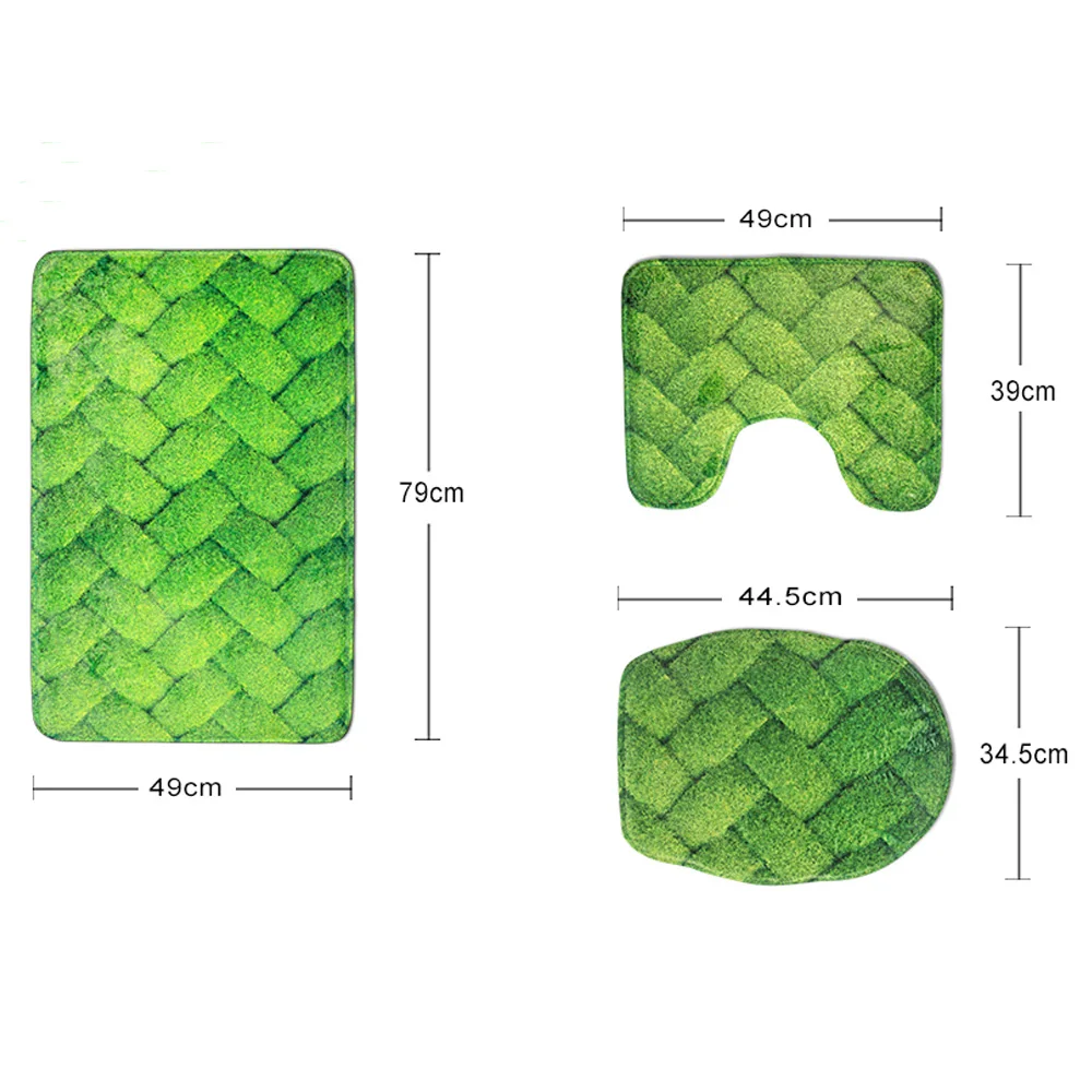 Toilet Lid Lifting Device Green Leaves Cover Handle Bathroom PortableSanitaryWCP