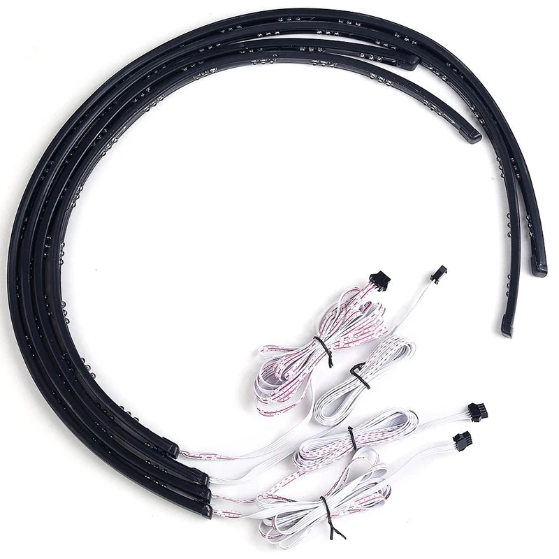 

Hot!! Set 7 Color 252 LEDs Under Car Glow Neon Light Strip Kit Wireless Remote Control