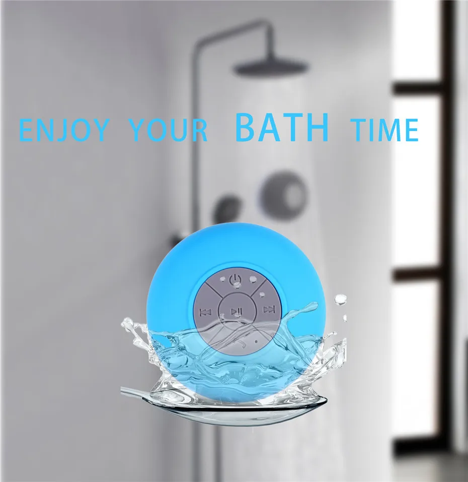 Mambaman Bluetooth Speaker Waterproof Shower Wireless Mini Portable Speakers for Xiaomi iPhone Handsfree Bluetooth Car Receiver (15)