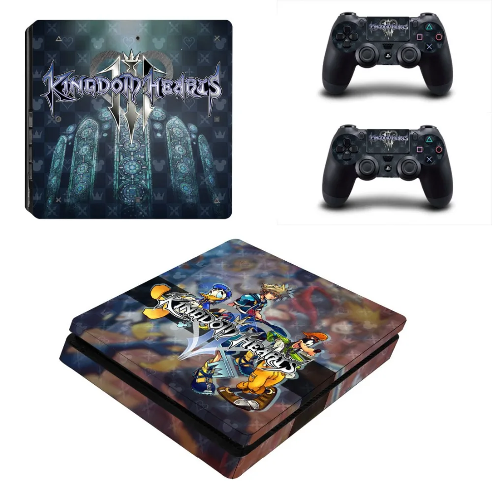 Виниловые наклейки для игровой приставки 4 и 2 контроллеров PS4 Slim Skin|Наклейки| |
