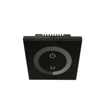 

1X High quality touch single color LED controller DC12~24V input free shipping