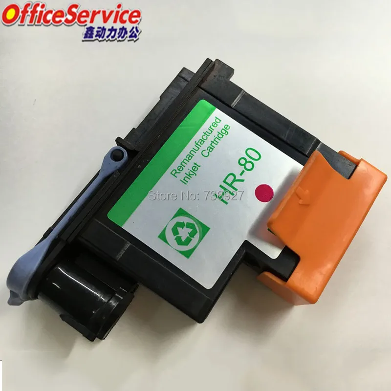 1X Magenta восстановленная Печатающая головка для HP80 Designjet 1000 1050c 1055 см совместима с