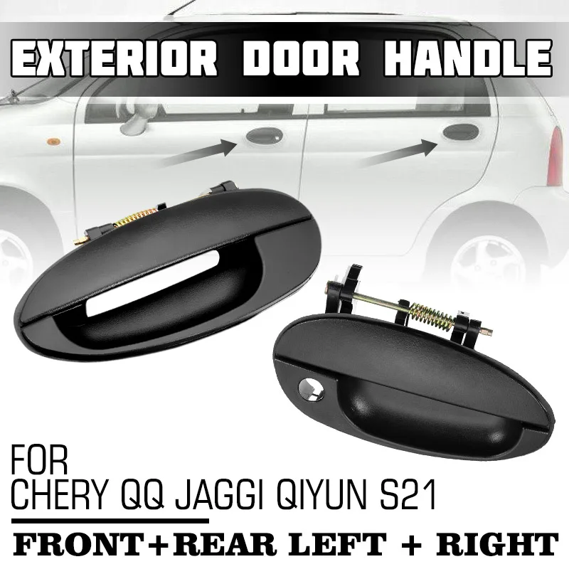 4Pcs Front Rear Left Right Car Outside Exterior Door 