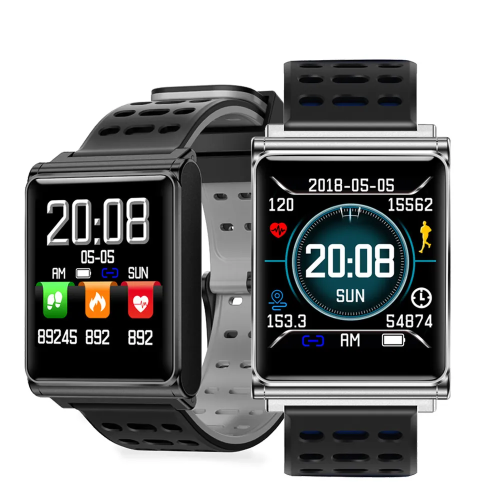 

Smart Bracelet Sport Watch Waterproof Blood Pressure Measurement Heart Rate Monitor Smartwatch Fitness Track Band Wristband
