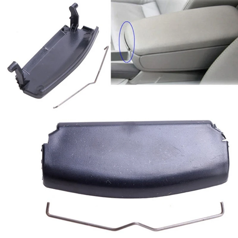 JX-LCLYL Car Black Console Center Armrest Lid Latch Clip For AUDI A4 B6 2002-2007 E177B