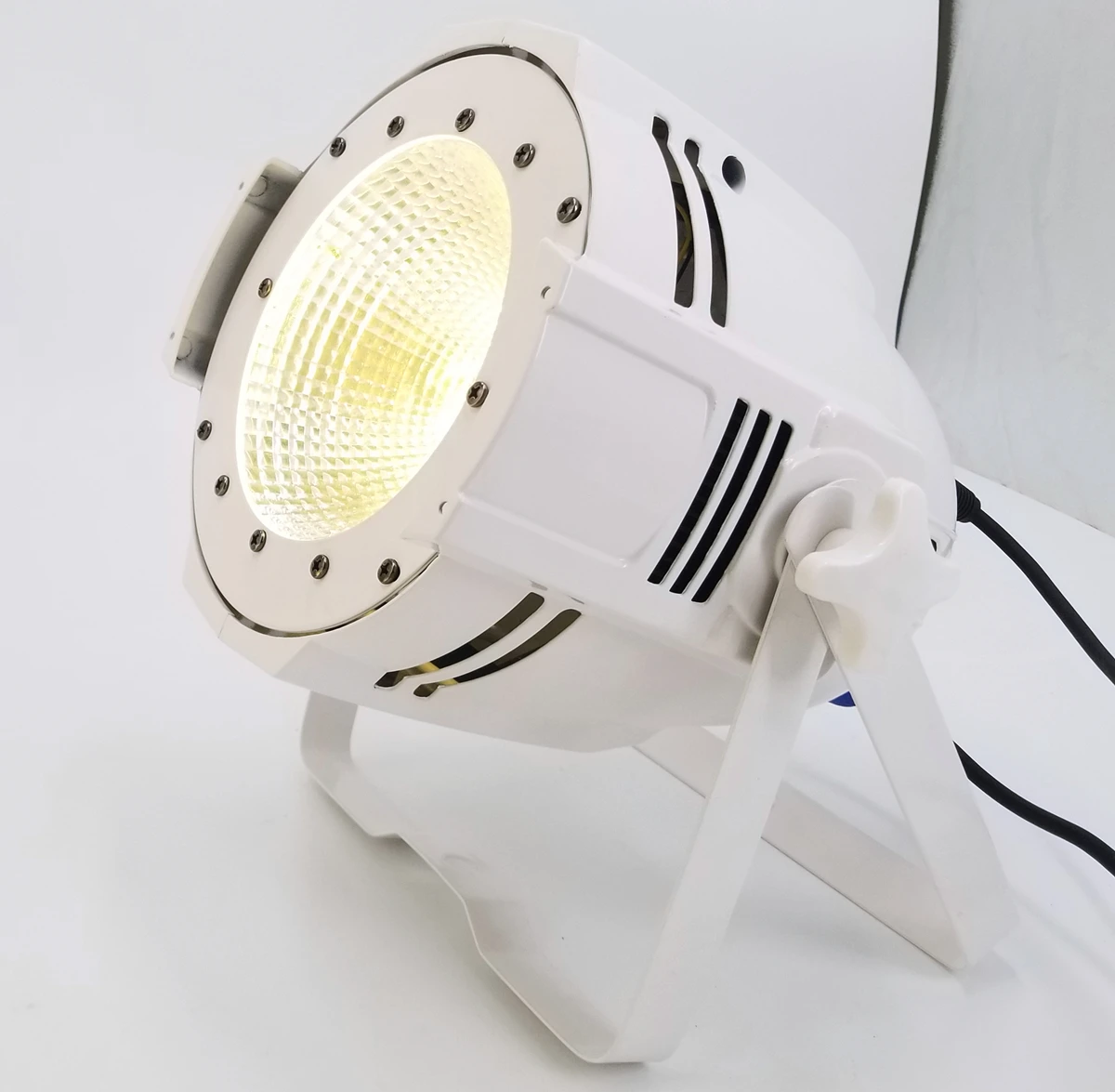 white 200 Вт COB светодиодный светильник RGBWA UV 6в1 dj светильник светодиодный DMX ДИСКО сценический светильник ing effects - Цвет: white