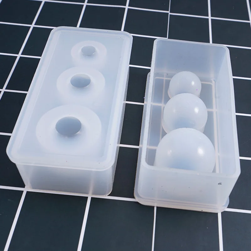 Силиконовая форма зеркальное ремесло DIY ювелирное изделие Вселенная шар УФ