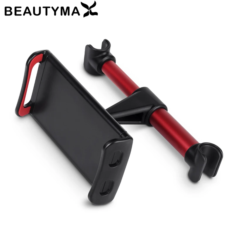 

Premium Back Seat Car Phone Holder 4-11.5inch Extendable Car Phone Holder Tablet Mobile Rotatable Car Headrest Stand Bracket