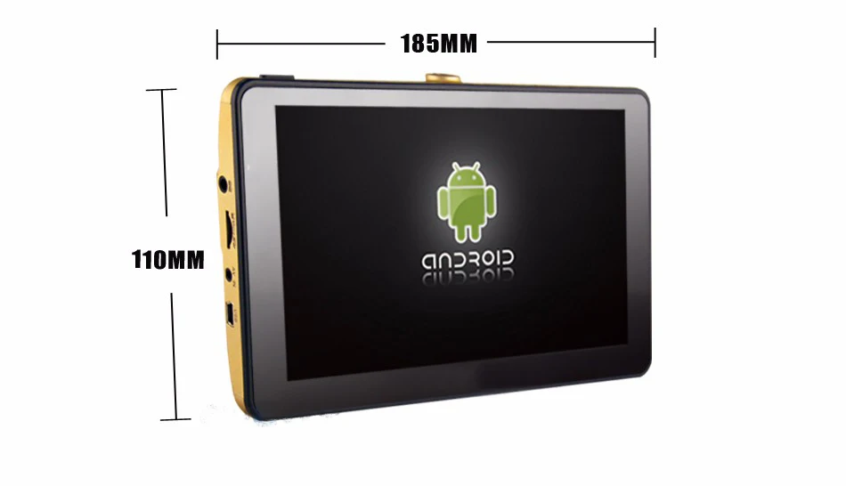 Vrfel 7 &quotавтомобильный видеорегистратор GPS навигатор Android FHD 1080 P грузовик двойной