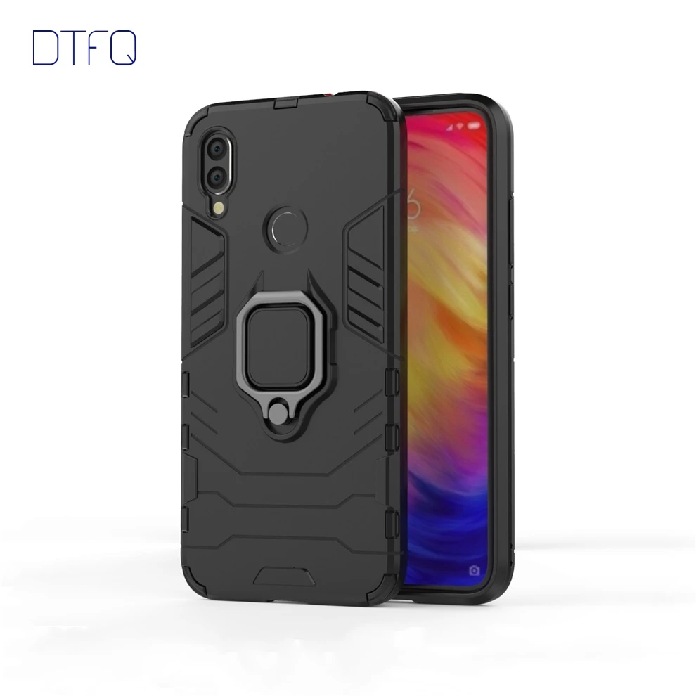 DTFQ противоударный защитный чехол для Redmi Note 5 4 4X6 Pro гибридный ПК + Мягкий ТПУ