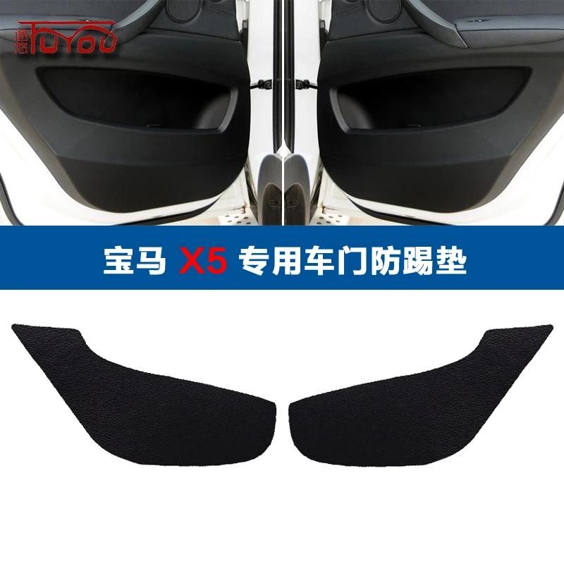 

For BMW X5 4pcs Car Inside Door Cover Pad Scratch Protection Anti Kick Pad Car Interior
