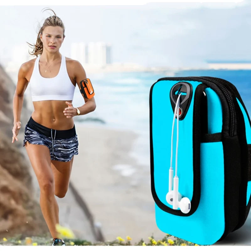 Sports Arm Bag Running Jogging Gym Armband Bag Case Cover Holder With