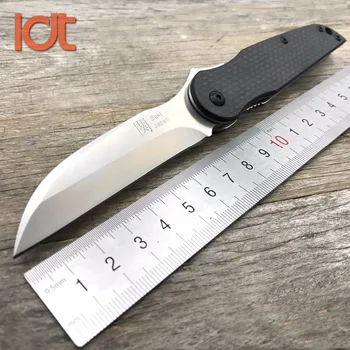 

LDT Seki 032 Folding Knife D2 Blade Carbon Fiber Handle Pocket Camping Survival Military Knives Outdoor Rescue Tactical EDC Tool