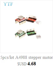 Новинка! CNC Щит v4 гравировальный станок+ 3 шт. A4988 или DRV8266+ Nano(с кабелем) Комплект деталей 3D принтера